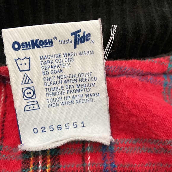 Osh Kosh Vintage Toddler 3T dress made in USA rocking horse - Picture 4 of 4